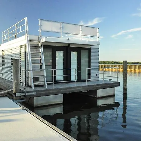 Hausboot Floating House Leni In Botel Ribnitz-Damgarten