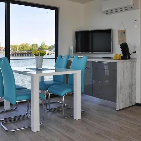 Hausboot Floating House Leni In Ribnitz-Damgarten